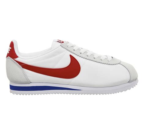 nike cortez ganz weiß|White Cortez Shoes (9) .